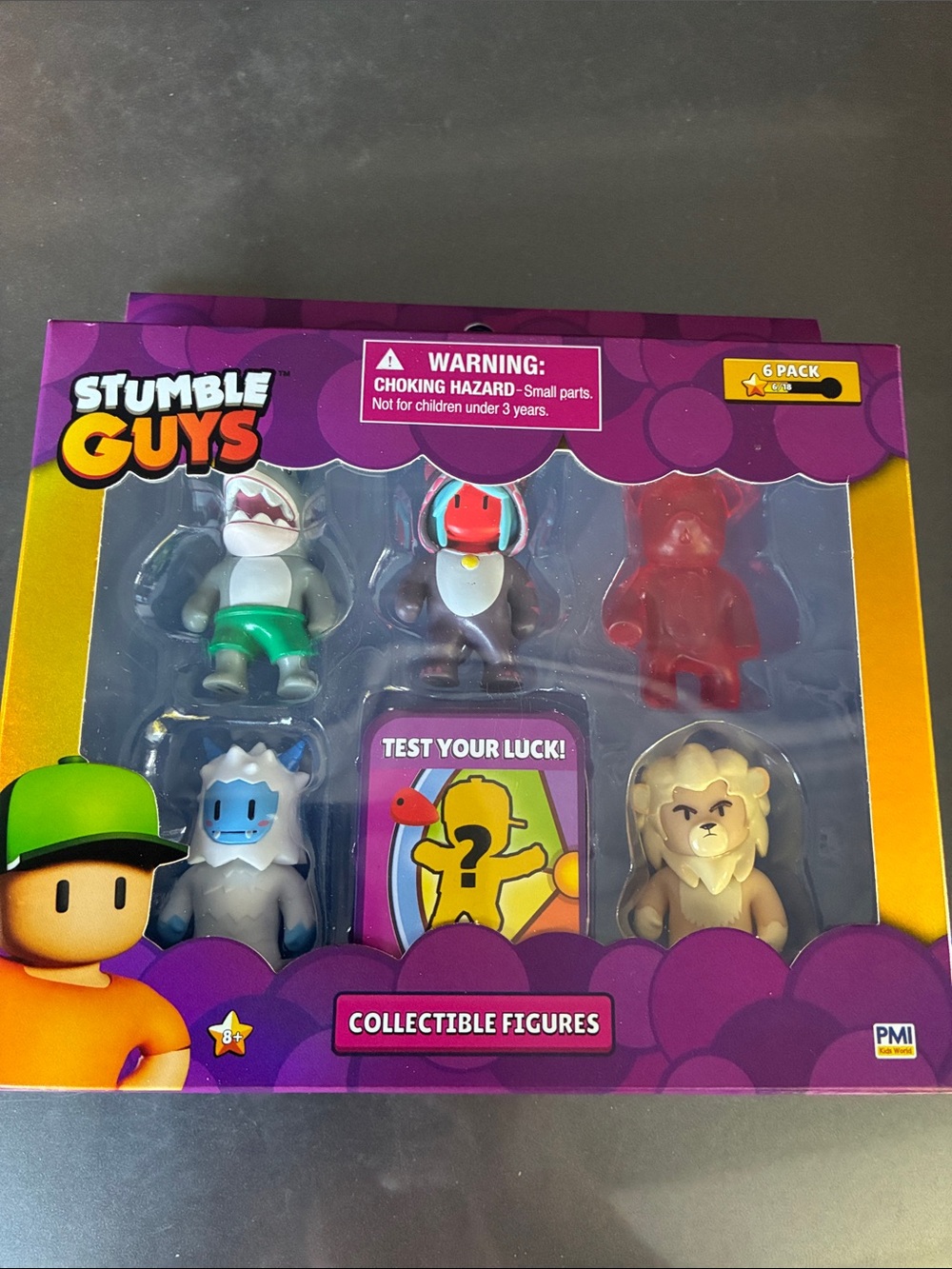 Stumble Guys Collectible Figures - 6-Pack (Multicolor)